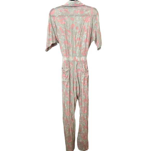 PARADISED + Net Sustain Apres Belted Voile Jumpsuit Sz Small - Picture 3 of 6